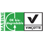 OK Biodegradable MARINE label symbool