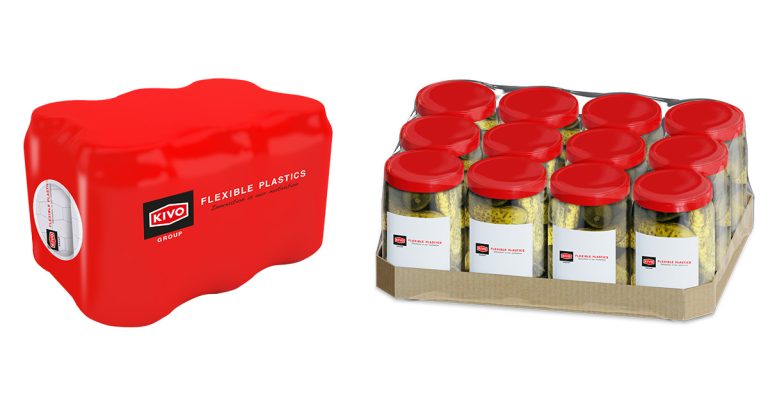 applications d'emballage sous film rétractable kivo