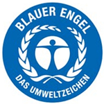 Den blå engels godkendelsesmærke