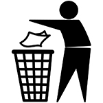 Symbol for affald