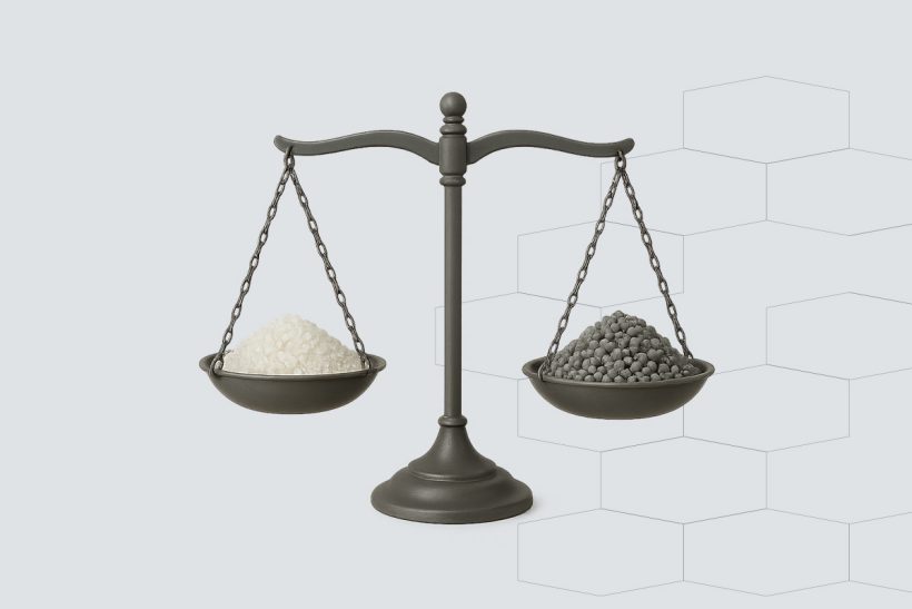 Wat is het mass balance-principe bij gerecycled plastic in food verpakkingen? afbeelding